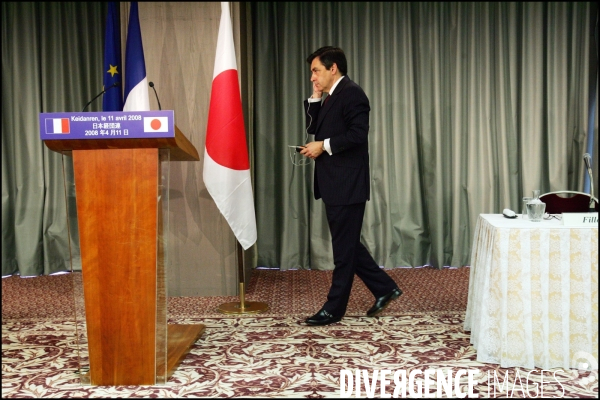 Visite de Francois Fillon au Japon