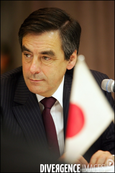 Visite de Francois Fillon au Japon