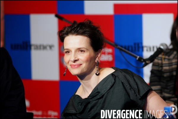 FESTIVAL DU FILM FRANCAIS TOKYO 2009 : Conférence de Presse de Juliette BINOCHE