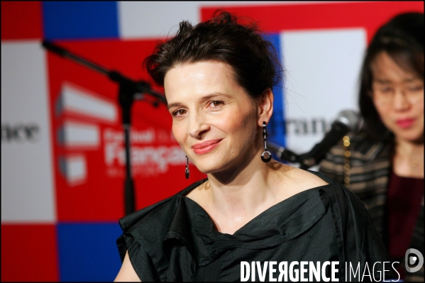 FESTIVAL DU FILM FRANCAIS TOKYO 2009 : Conférence de Presse de Juliette BINOCHE