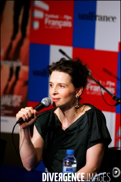 FESTIVAL DU FILM FRANCAIS TOKYO 2009 : Conférence de Presse de Juliette BINOCHE