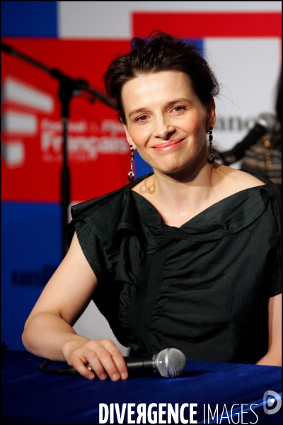 FESTIVAL DU FILM FRANCAIS TOKYO 2009 : Conférence de Presse de Juliette BINOCHE