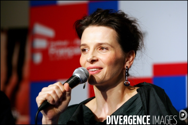FESTIVAL DU FILM FRANCAIS TOKYO 2009 : Conférence de Presse de Juliette BINOCHE