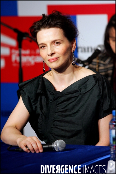 FESTIVAL DU FILM FRANCAIS TOKYO 2009 : Conférence de Presse de Juliette BINOCHE