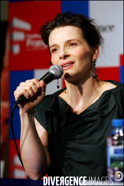 FESTIVAL DU FILM FRANCAIS TOKYO 2009 : Conférence de Presse de Juliette BINOCHE