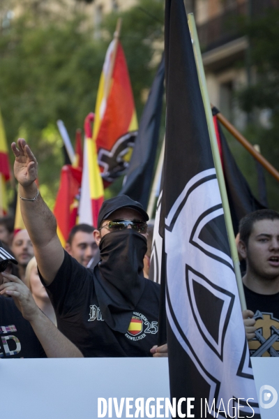 Manifestation Fasciste a Madrid