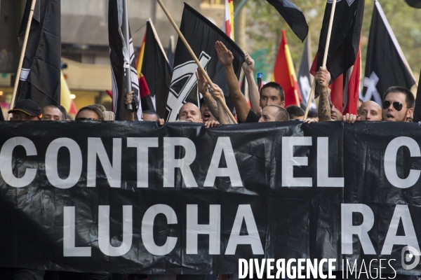 Manifestation Fasciste a Madrid