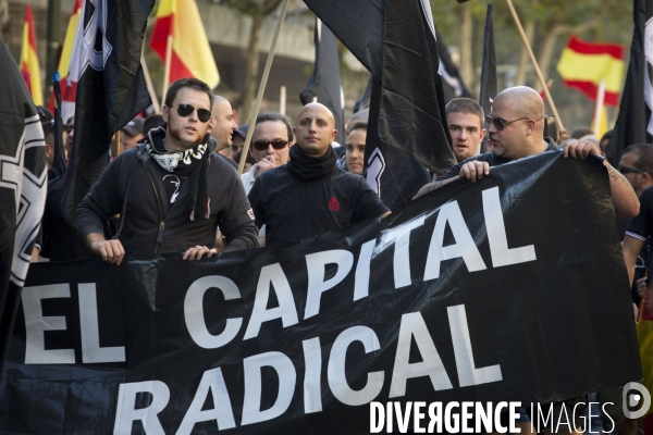Manifestation Fasciste a Madrid