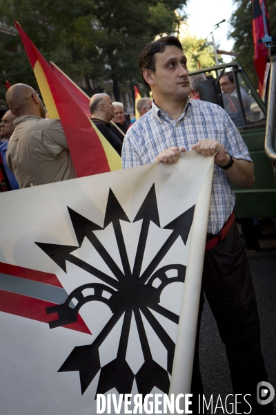 Manifestation Fasciste a Madrid