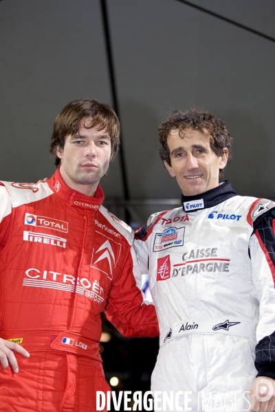 Alain PROST gagne la Super Finale du Trophée Andros au Stade de France.