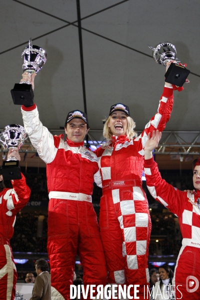 Alain PROST gagne la Super Finale du Trophée Andros au Stade de France.