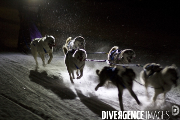 La Pirena Course de chiens de Traineau