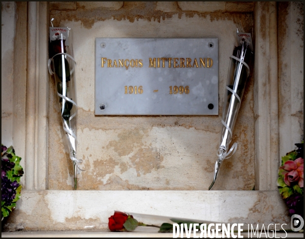Cérémonies commémoratives du quinzième anniversaire du décès de François Mitterrand
