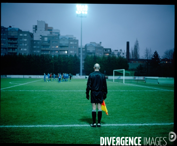 Aubervilliers, match de football