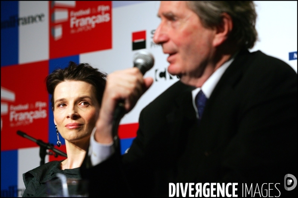 FESTIVAL DU FILM FRANCAIS TOKYO 2009 : Conférence de Presse de Juliette BINOCHE