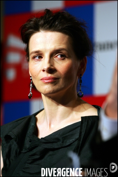 FESTIVAL DU FILM FRANCAIS TOKYO 2009 : Conférence de Presse de Juliette BINOCHE