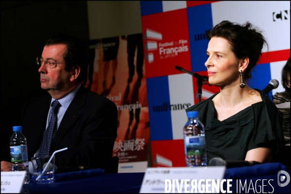 FESTIVAL DU FILM FRANCAIS TOKYO 2009 : Conférence de Presse de Juliette BINOCHE