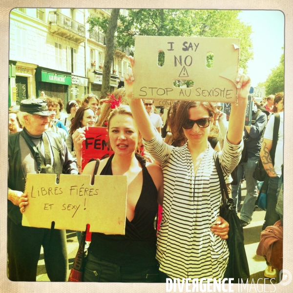 Manifestation Feministe paris