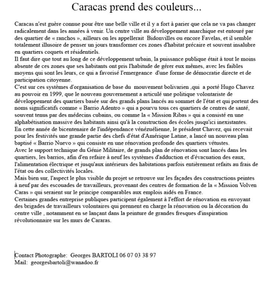 Caracas prend des couleurs