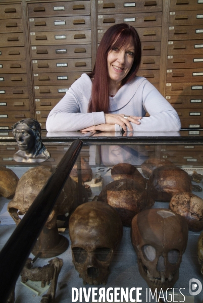 Marylene Patou-Mathis paleoanthropologue, specialiste de l homme de Neandertal et conseillere scientifique sur le film  AO, le dernier Neandertal 