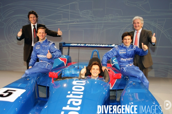 Présentation audi playstation team oreca