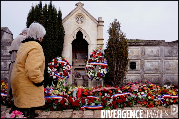 Cérémonies commémoratives du quinzième anniversaire du décès de François Mitterrand