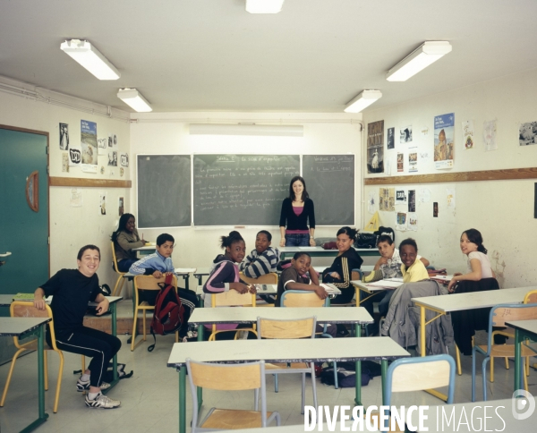 Enseignement , les collèges ///  Education, secondary schools