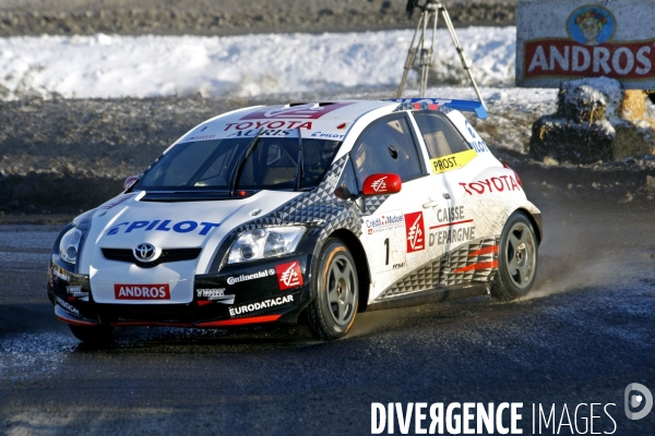 Alain PROST vainqueur du Trophée Andros 2007 / 2008.