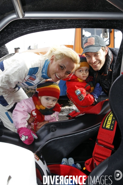 Elodie GOSSUIN en famille, au Trophée Andros.