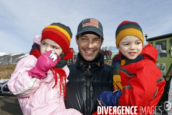 Elodie GOSSUIN en famille, au Trophée Andros.