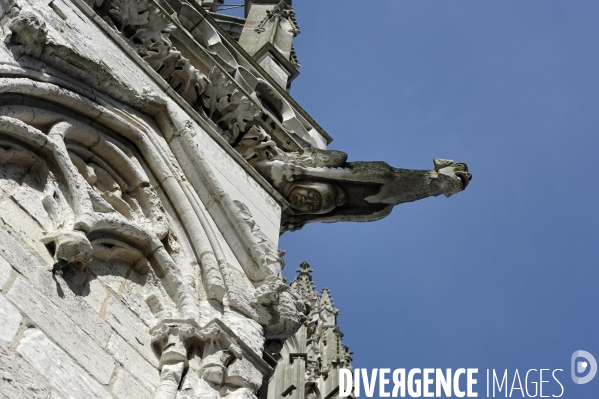 Refection des clochetons de la cathédrale de Rouen