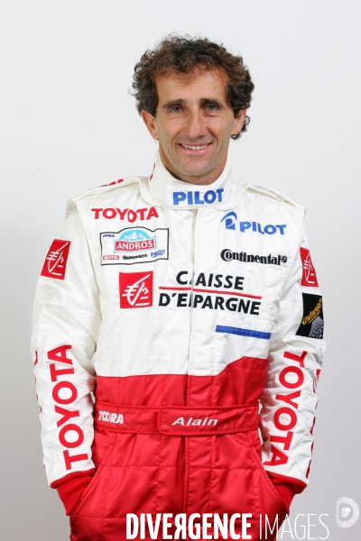 Alain PROST et Olivier PANIS équipiers - Team Toyota - Trophée Andros 2005-2006