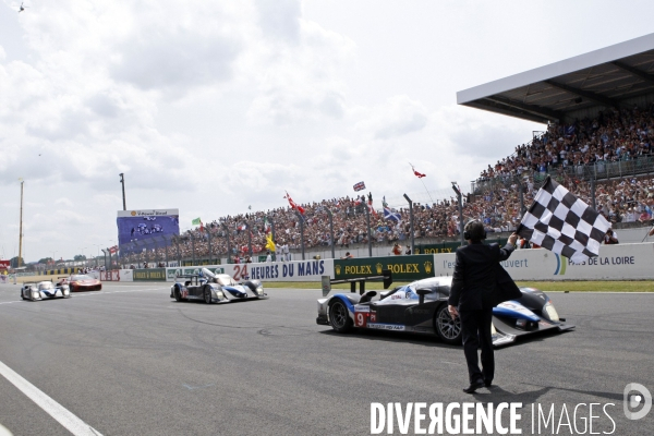 Victoire Peugeot aux 24 Heures du Mans 2009.