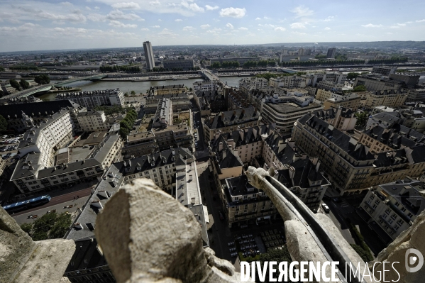 Refection des clochetons de la cathédrale de Rouen