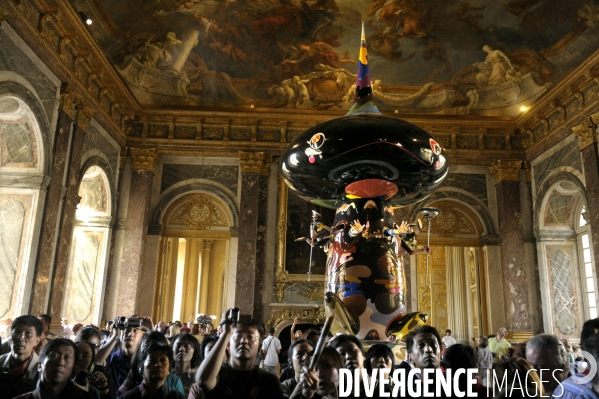 Exposition takashi murakami au chateau de versailles
