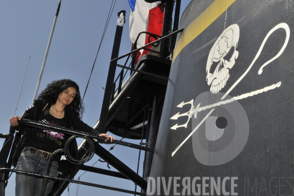 Lamya Essemlali, présidente pour la France de Sea Shepherd