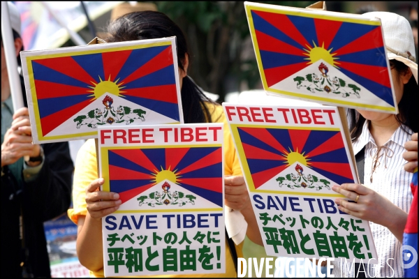 G8 - Manifestation pour la liberte du Tibet ( version Ami du Tibet )