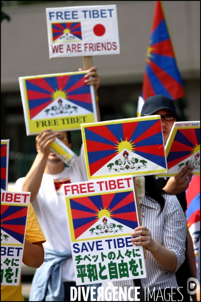 G8 - Manifestation pour la liberte du Tibet ( version Ami du Tibet )