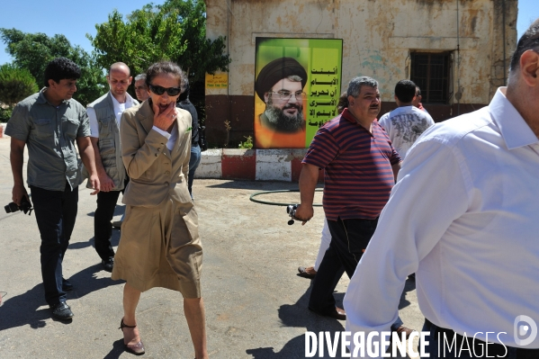 Visite ex prison israelienne par ambassadrice de grande bretagne