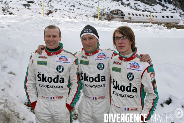 Team Skoda - Trophée Andros.