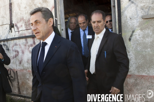 Nicolas Sarkozy chez les Harkis