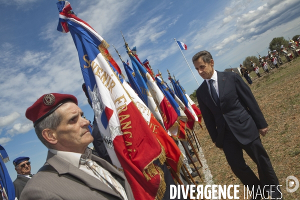 Nicolas Sarkozy chez les Harkis