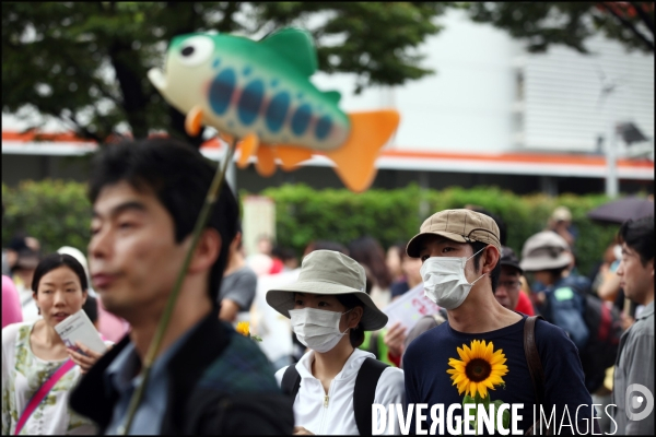 Manifestation contre le nucléaire japonais à Tokyo // Demonstration against japanese nuclear in Tokyo