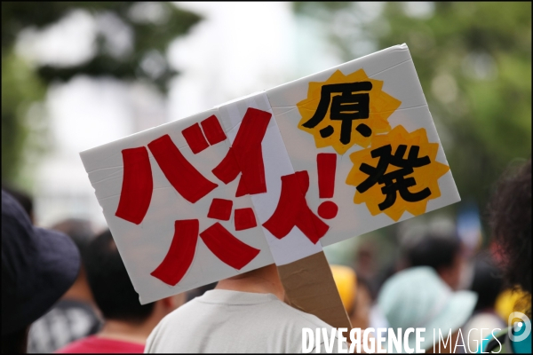 Manifestation contre le nucléaire japonais à Tokyo // Demonstration against japanese nuclear in Tokyo