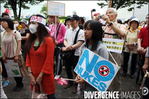 Manifestation contre le nucléaire japonais à Tokyo // Demonstration against japanese nuclear in Tokyo