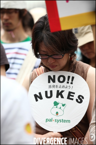 Manifestation contre le nucléaire japonais à Tokyo // Demonstration against japanese nuclear in Tokyo