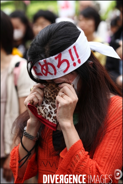 Manifestation contre le nucléaire japonais à Tokyo // Demonstration against japanese nuclear in Tokyo