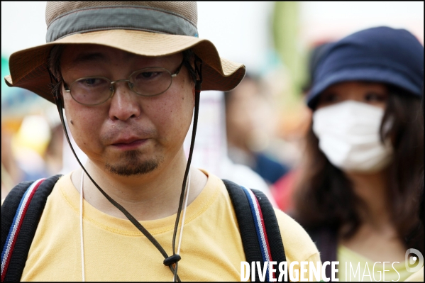 Manifestation contre le nucléaire japonais à Tokyo // Demonstration against japanese nuclear in Tokyo