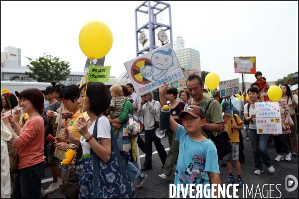 Manifestation contre le nucléaire japonais à Tokyo // Demonstration against japanese nuclear in Tokyo