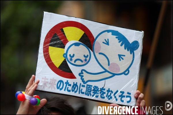 Manifestation contre le nucléaire japonais à Tokyo // Demonstration against japanese nuclear in Tokyo